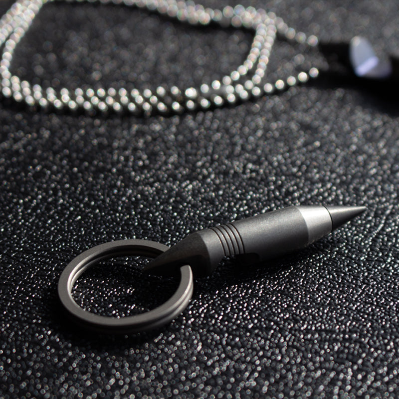 The Wolf Fang1.0: Titanium EDC Keychain Multitool – Edctitan