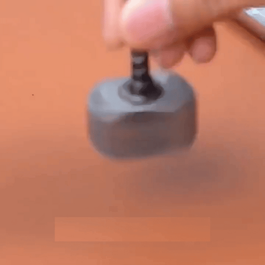 Thor's Spin: Heavy Metal Thumb Fidget Spinner Ratchet Click