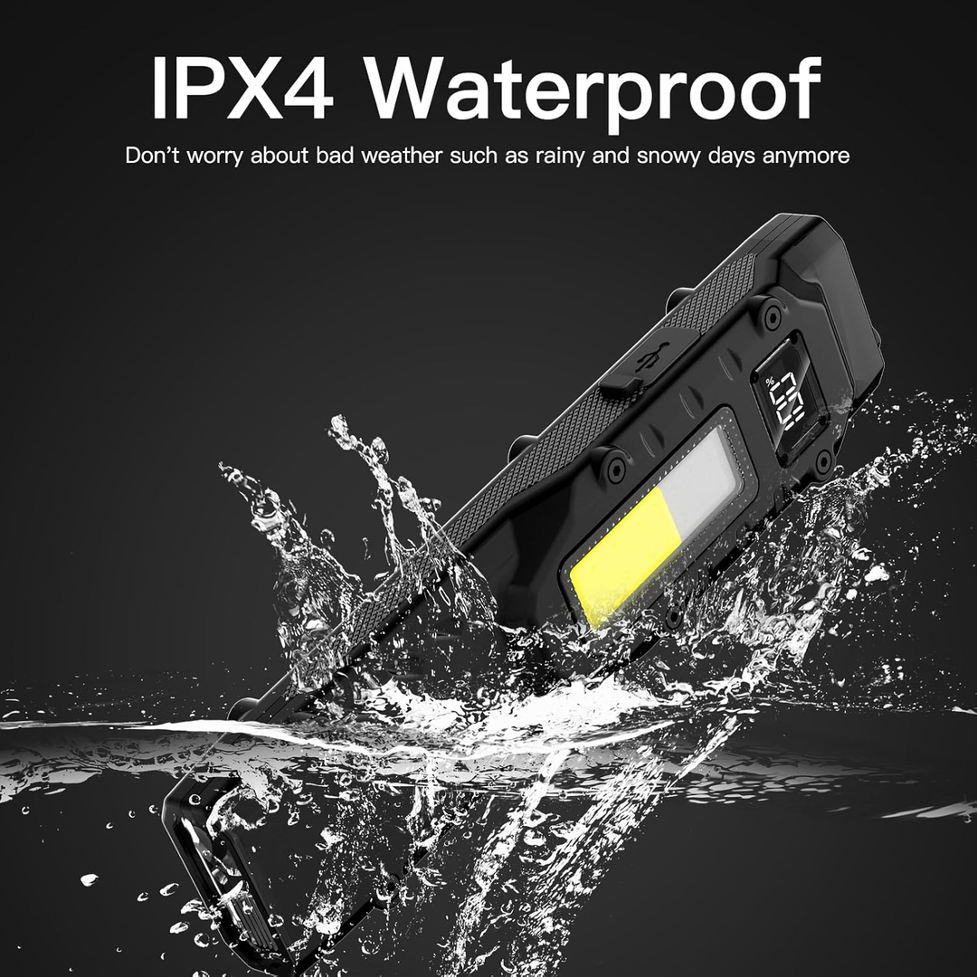 NightGuard Tactical Edge: – 1300 Lumen Rechargeable Flat Flashlight