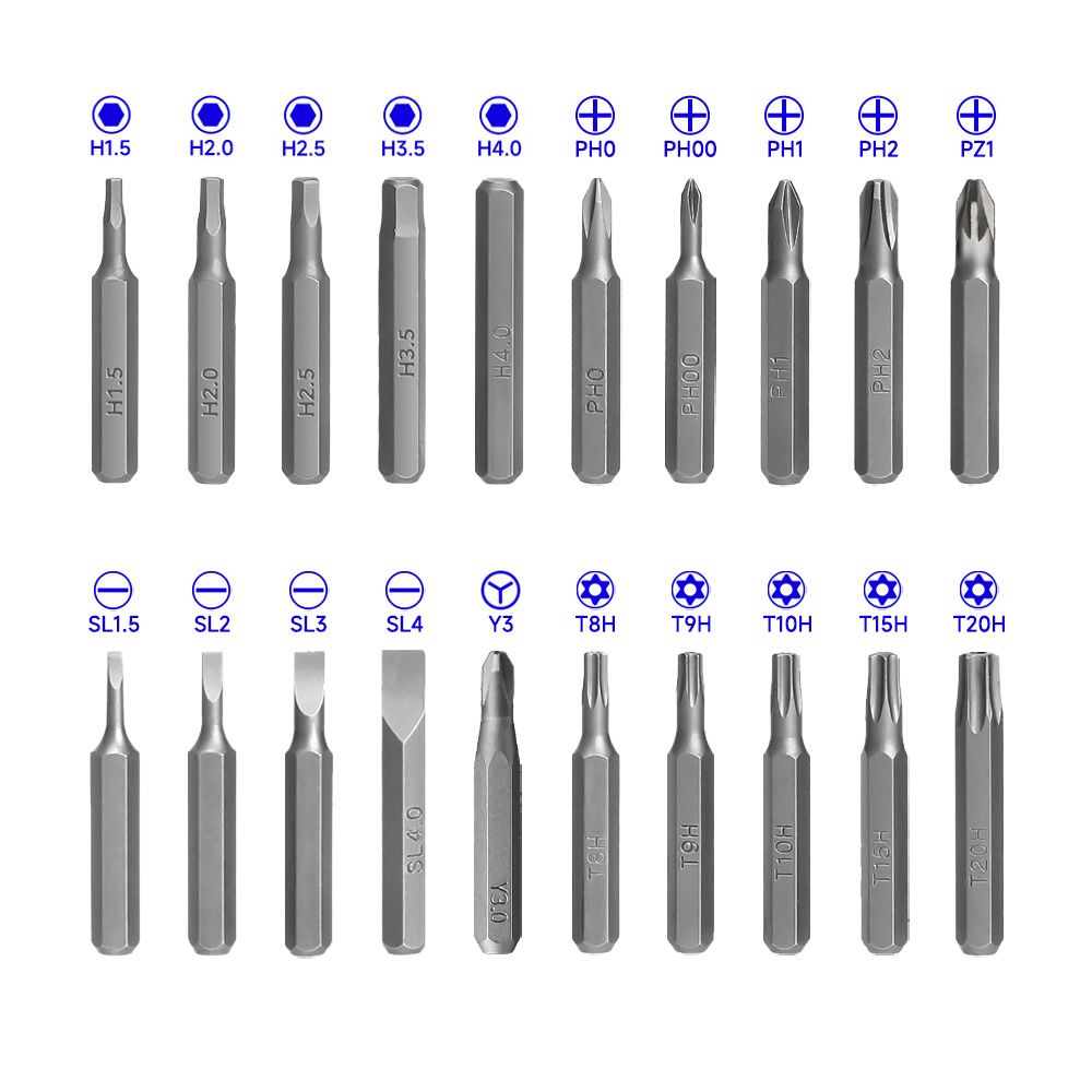 ADD-ONS: 1/6-Zoll-Bit-Set (20-teilig)