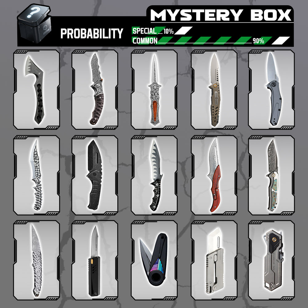 Mystery knife Box