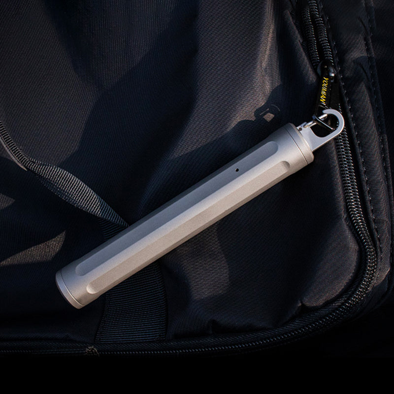 EvoGrip Titanium Toothbrush|The Ultimate 3-in-1 EDC Travel Tool