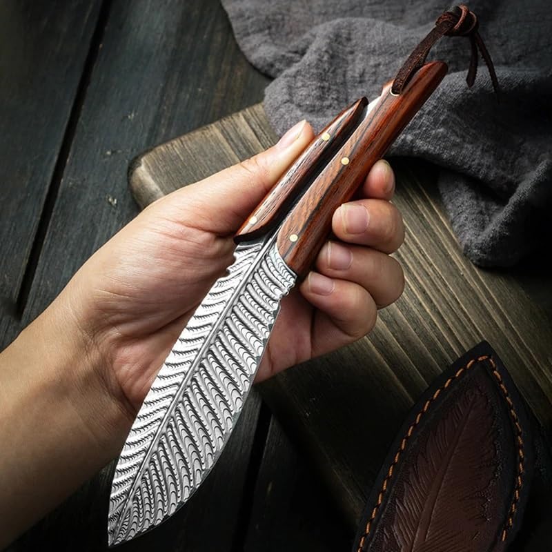Plumepierce : Handmade Stainless Steel Utility Knife