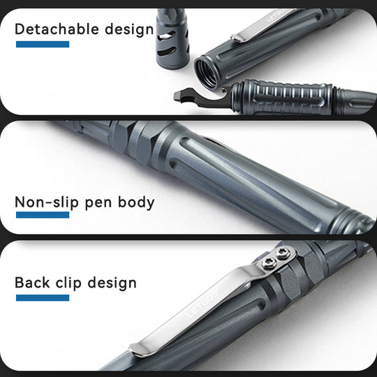 DragonFire Tactical Pen:USB Multi-Tool Lighter with Tungsten Tip