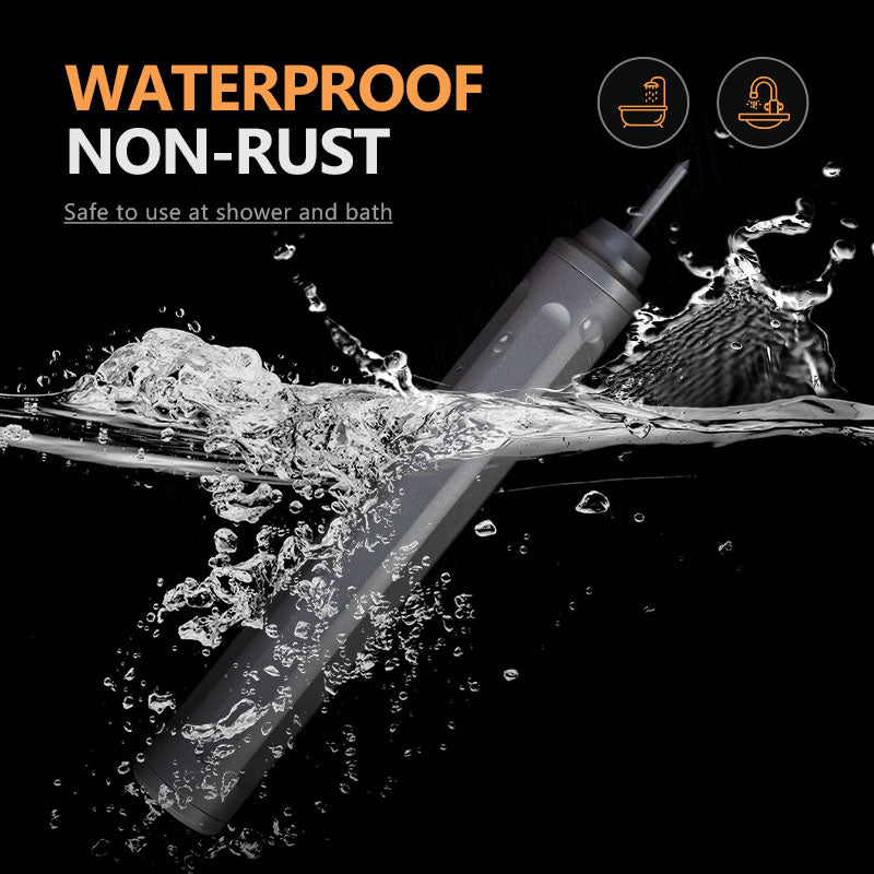 EvoGrip Titanium Toothbrush|The Ultimate 3-in-1 EDC Travel Tool