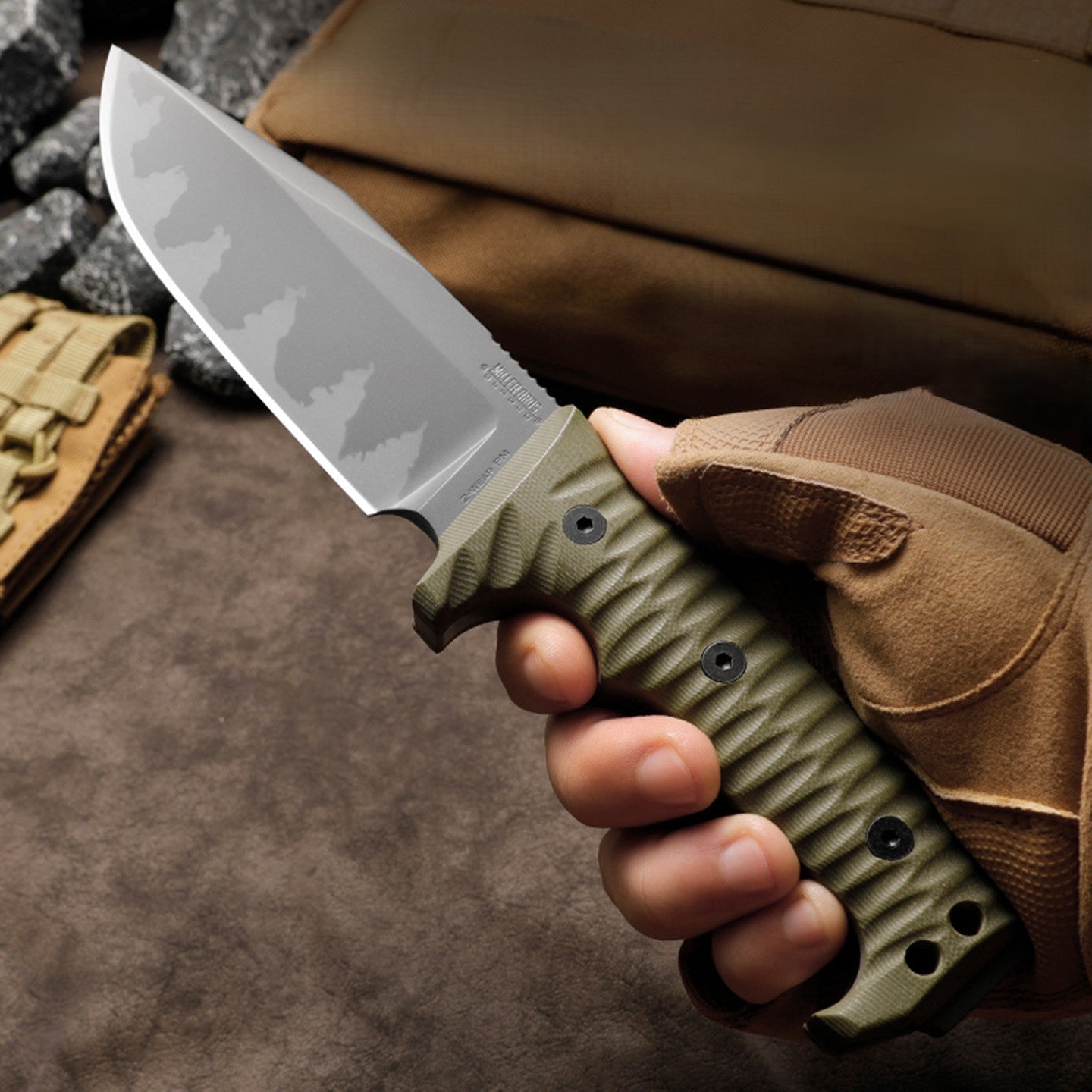 IronClad DC53 Tactical Fixed Blade Knife | 7mm Full-Tang Survival