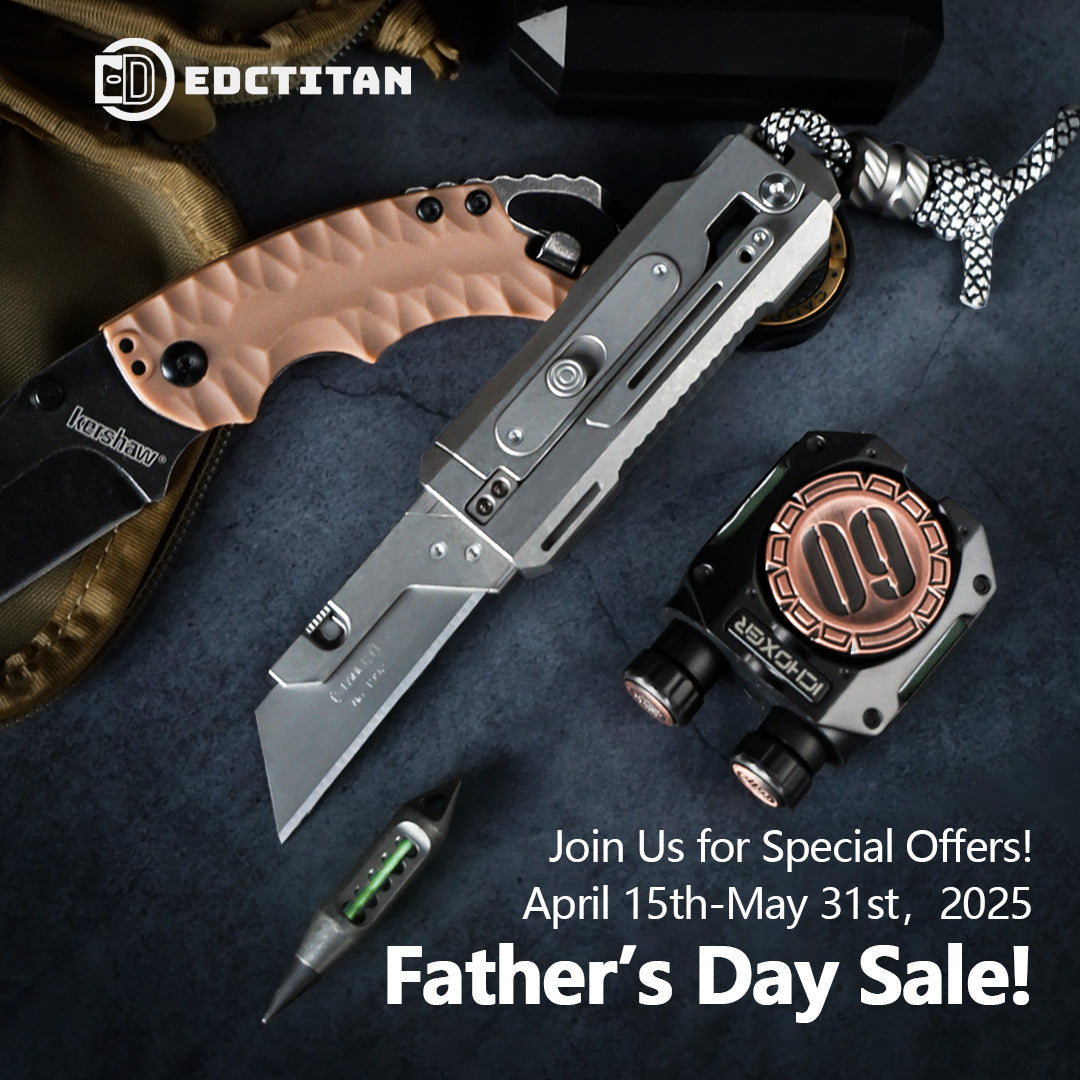The Perfect Father’s Day Gift: Express Your Feelings with EDC Gear