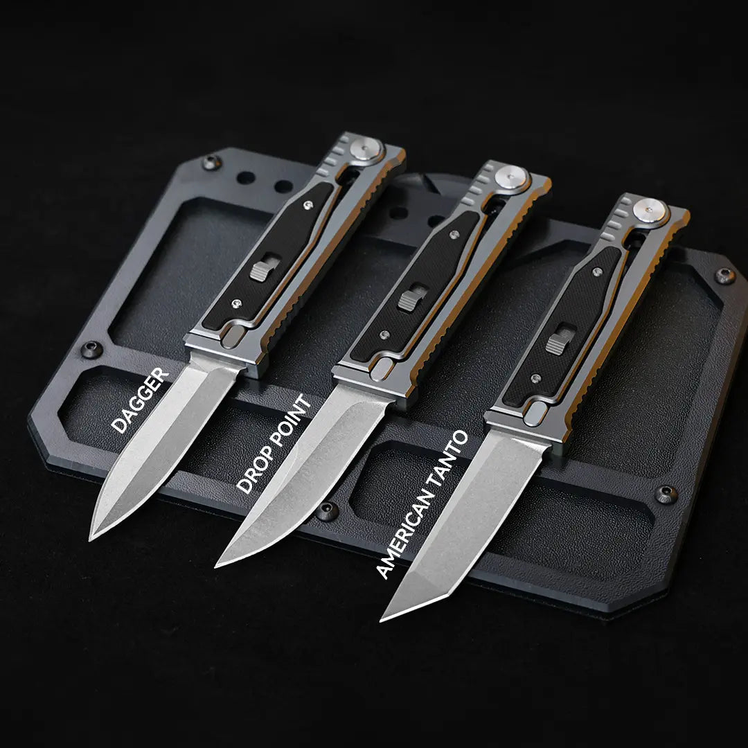 Blade Shapes Explained: Drop Point, American Tanto, or Dagger?