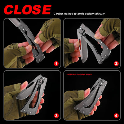 GearAxis:  Outdoor Folding Pocket Knife