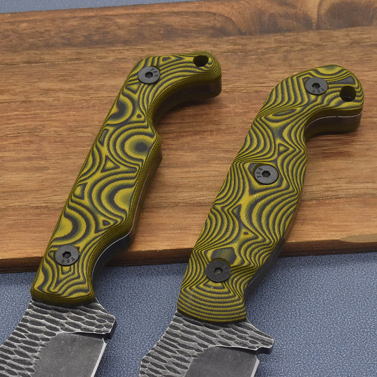 Venture-EDGE Survival Fixed Blade Knife - 1095 High Carbon Steel Bushcraft Tool