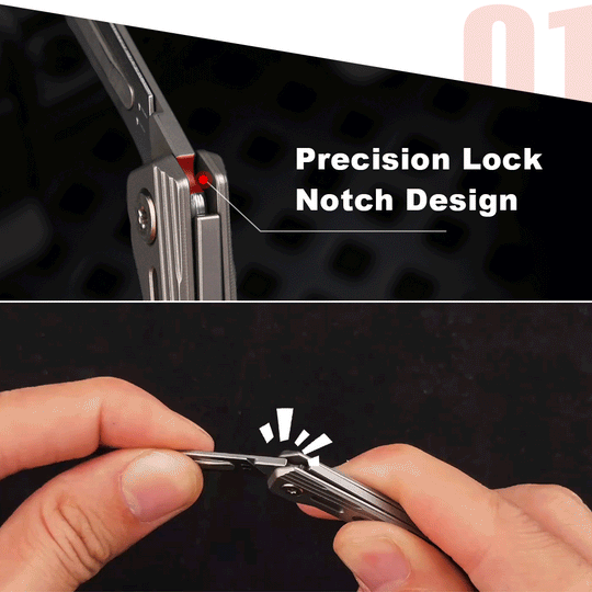 NickBlade - Titanium Micro Folding Knife for EDC Tasks