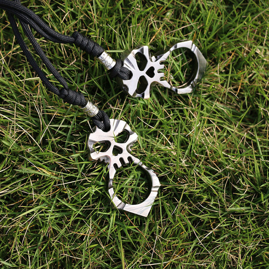 Blazing Eye-Portable Brass Knuckles Self-Defense Tool EDC Gear