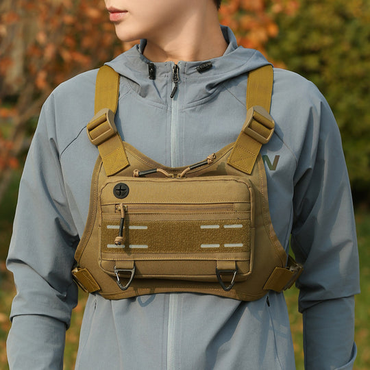 RigRunner – Tactical Chest Vest For Running, Fishing, Photography & EDC