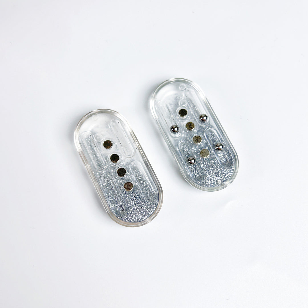 Lucent — Luminous Liquid-Core EDC Slider with Magnetic Motion and Dynamic Flow Design