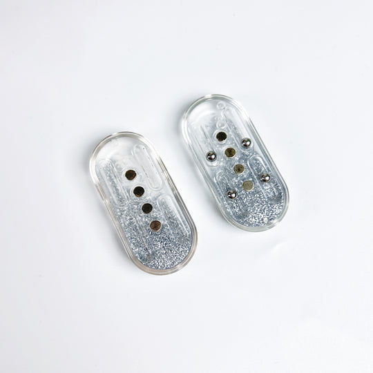 Lucent — Luminous Liquid-Core EDC Slider with Magnetic Motion and Dynamic Flow Design