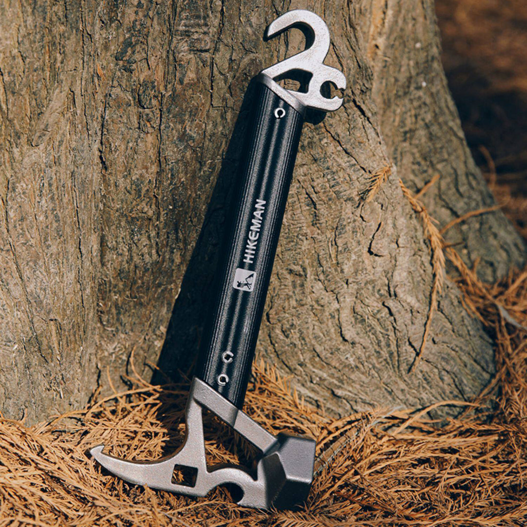 StrikePull – Copper Head Camping Hammer For Driving & Pulling Tent Stakes