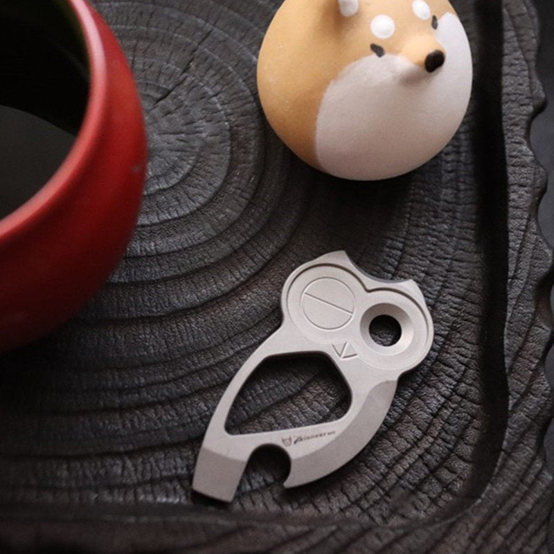 Night Owl -Titanium Alloy EDC Multi-Tool Heavy Duty Pry Bar