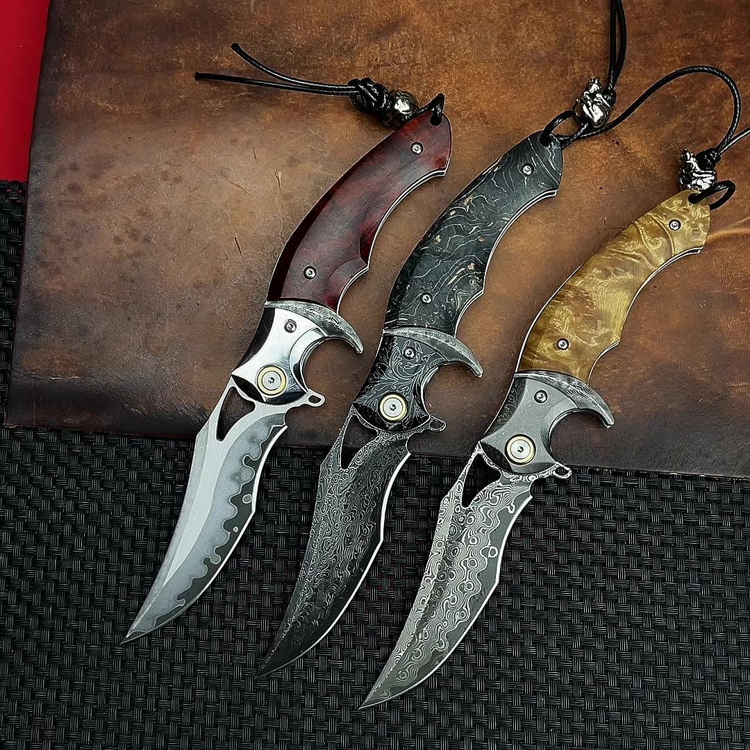 Shadowfang – VG10 Damascus Steel EDC Knife