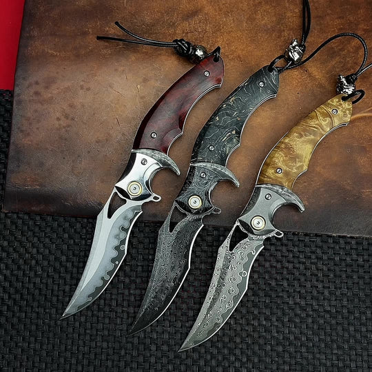 Shadowfang – VG10 Damascus Steel EDC Knife