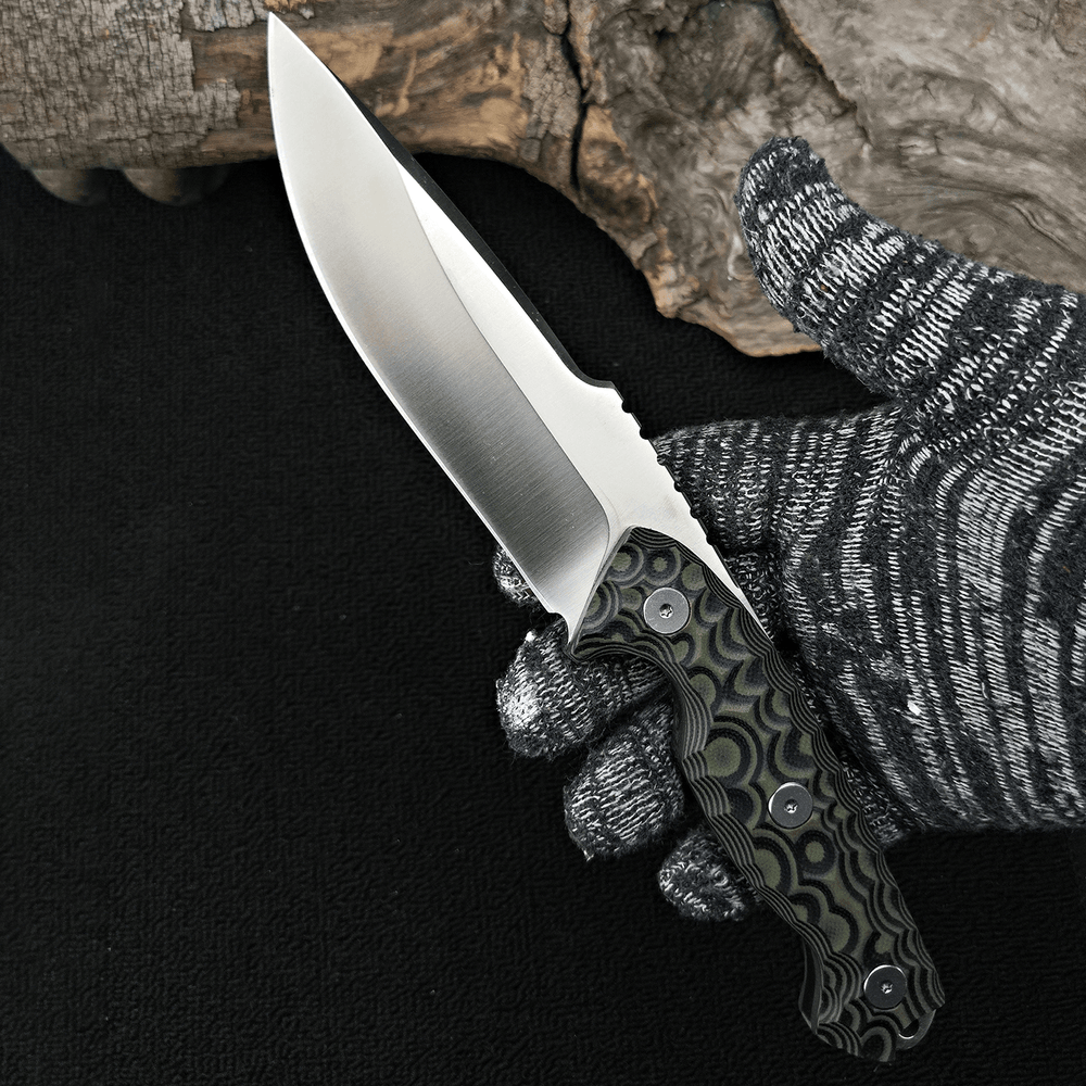 Steel-Spined Beast:Full-Tang EDC High-Hardness Fixed Blade Knife