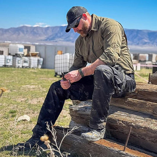 FlexShell - Stretch Waterproof Tactical Cargo Pants Multi-Pocket, Breathable, Outdoor Spring/Fall Combat Pants