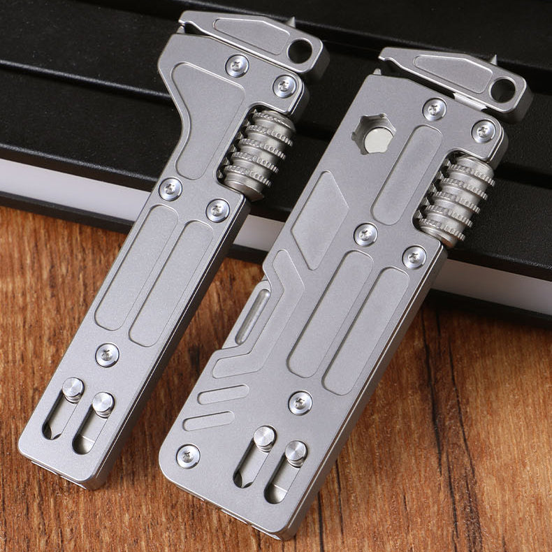 The Vanguard:10-in-1 Titanium Alloy Multif-tool Utility Outdoor Portable Tool