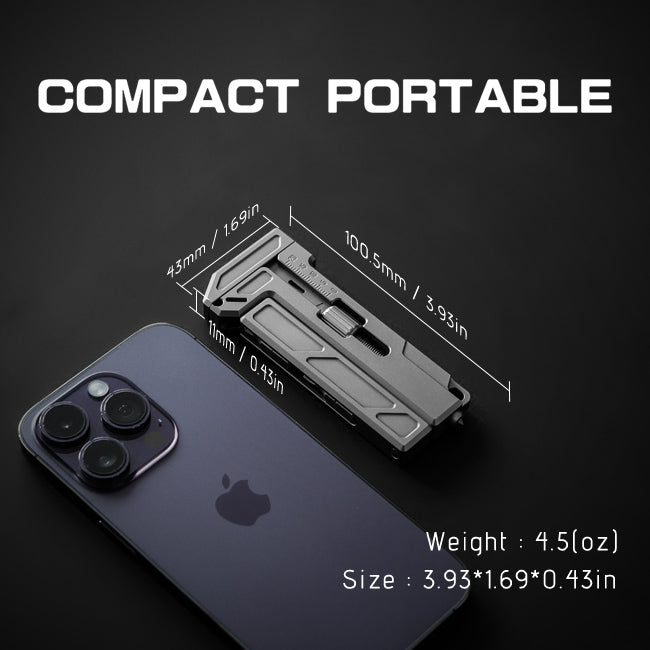 The OmniPro Wrench - Titanium Multi-Tool for Everyday Carry