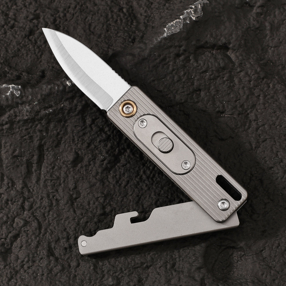 NanoTi | Precision D2 Steel EDC Keychain Utility Knife