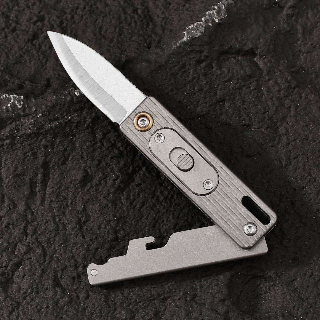 NanoTi | Precision D2 Steel EDC Keychain Utility Knife