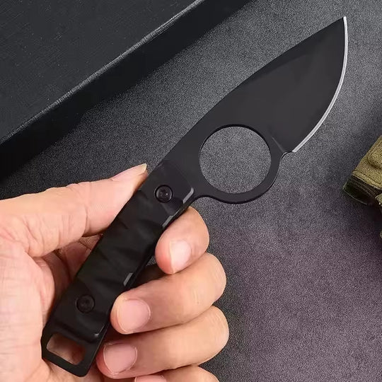 The Velto:Mini Multi-Tool Neck Knife with Whistle & Fire Starter