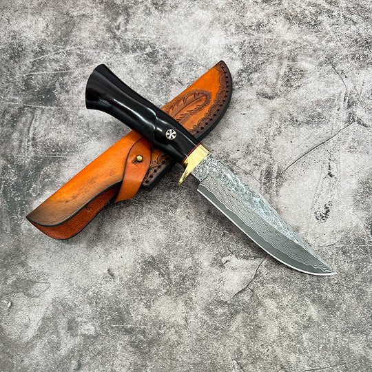 Backbone of Steel:SKD-11 Tri-Layer Hand-Forged Wilderness Survival Knife