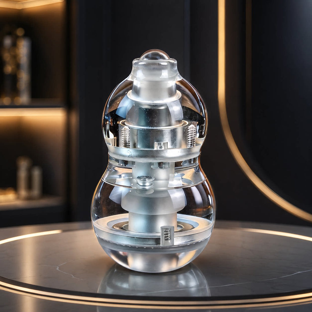 Floating Gourd 2.0 – Magnetic Suspension EDC Spinner With Stepped Tactile Feedback & Cultural Design