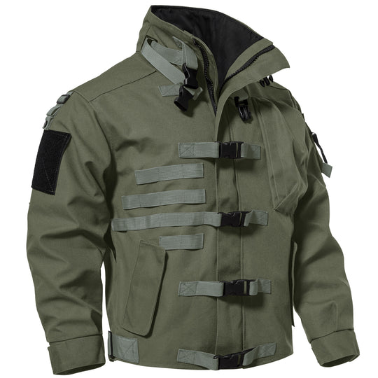 Invisible Fortress2.0: High-Performance Outdoor Waterproof Shell Top Mens Coat