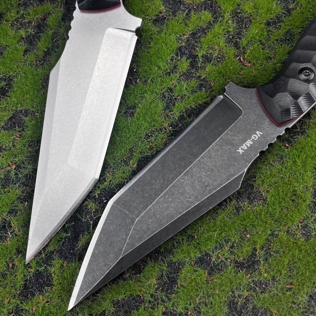 The Tharvex:7Cr13MoV Fixed Blade Survival G10 HandleEDC Knife