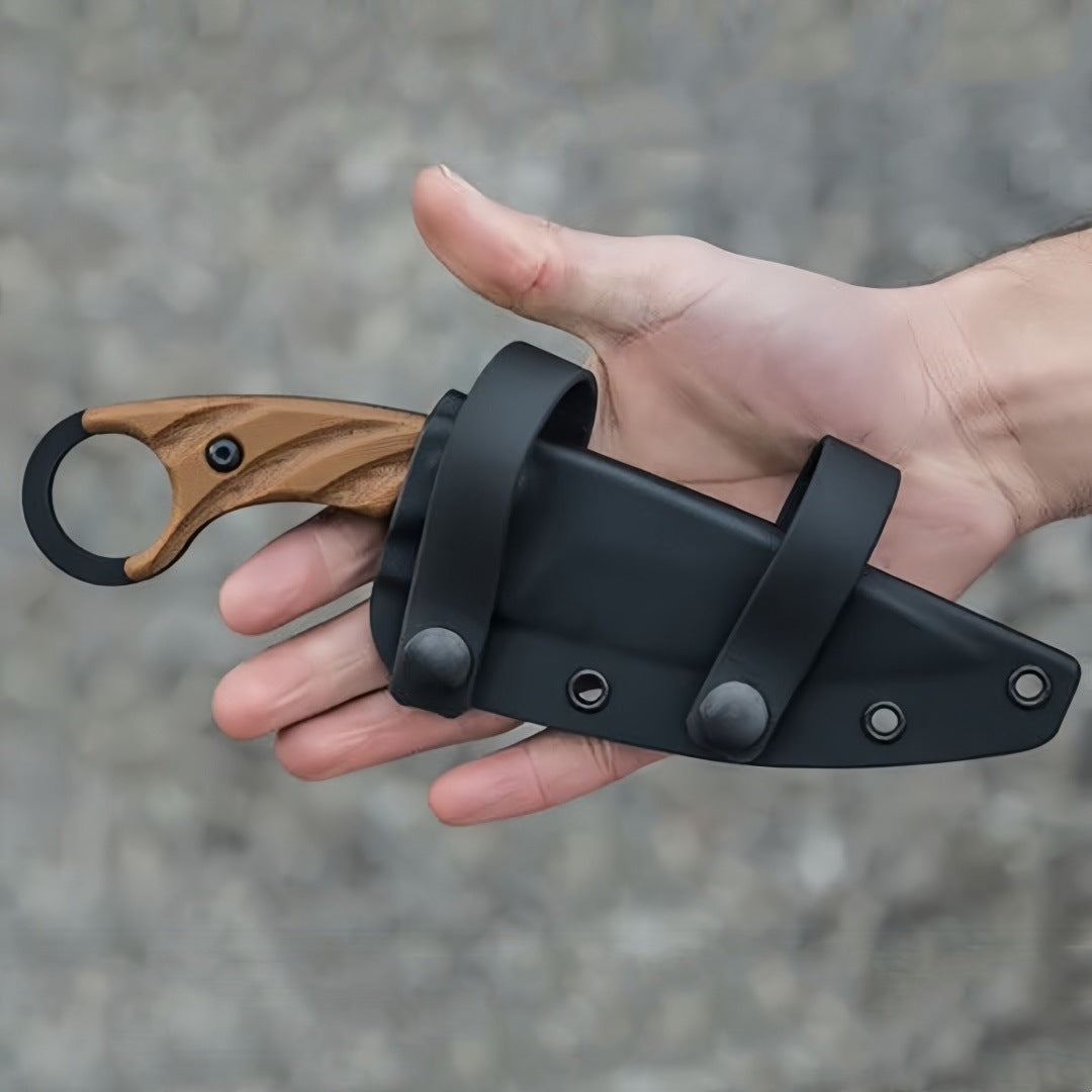 AshRidge – 1095 High-Carbon EDC Fixed Blade Knife