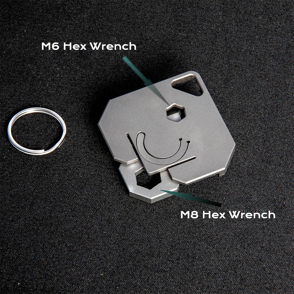 HexCore Ti— Precision Titanium Pocket Multi-Tool
