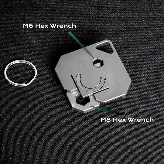 HexCore Ti— Precision Titanium Pocket Multi-Tool