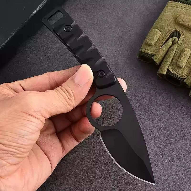The Velto:Mini Multi-Tool Neck Knife with Whistle & Fire Starter