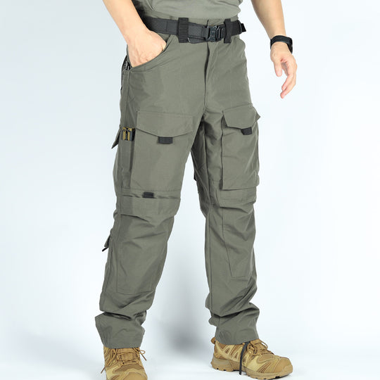 FlexShell - Stretch Waterproof Tactical Cargo Pants Multi-Pocket, Breathable, Outdoor Spring/Fall Combat Pants