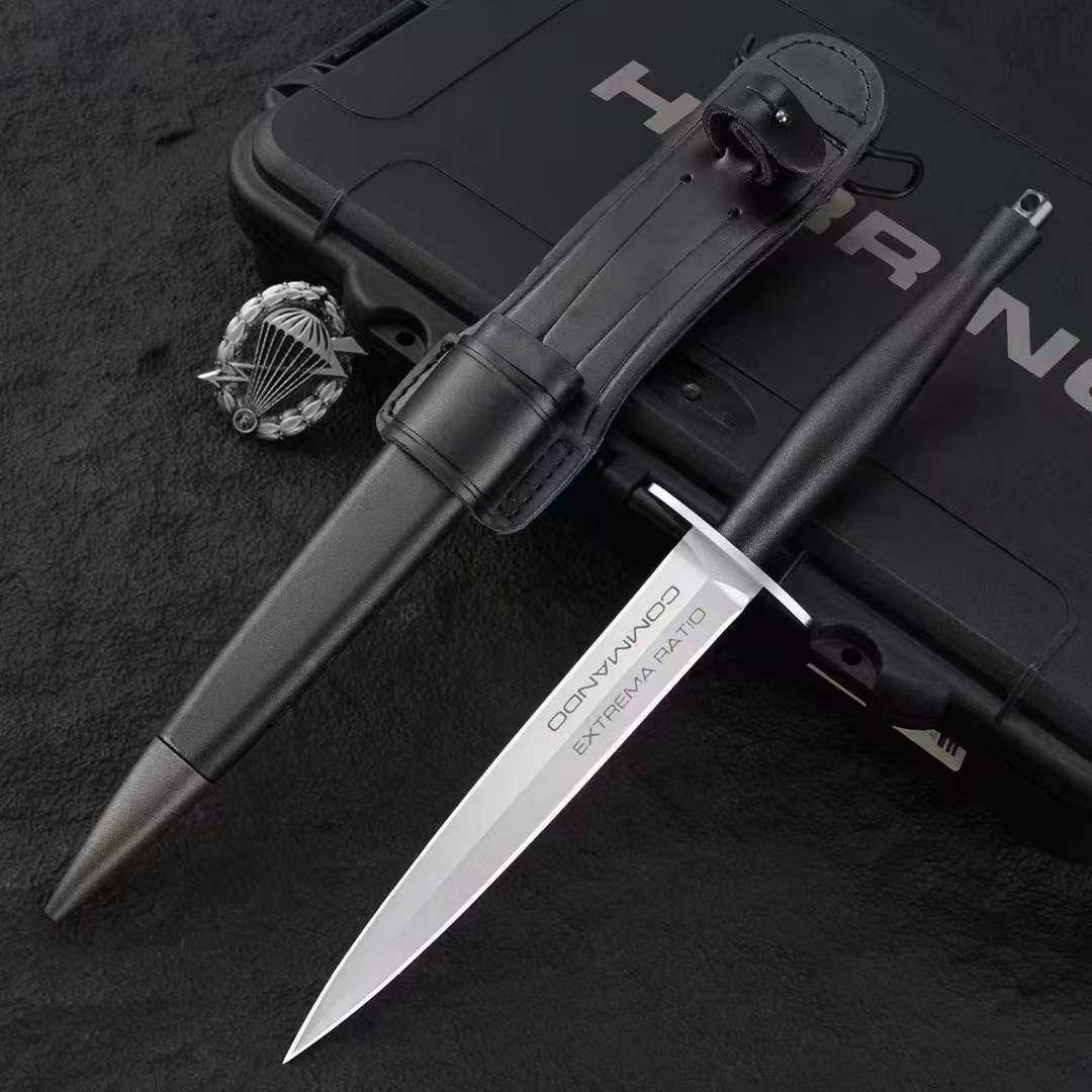 Sentry's Edge N690 Steel Outdoor Compact Knife is designed for extreme use, combining a sharp blade with a sturdy handle