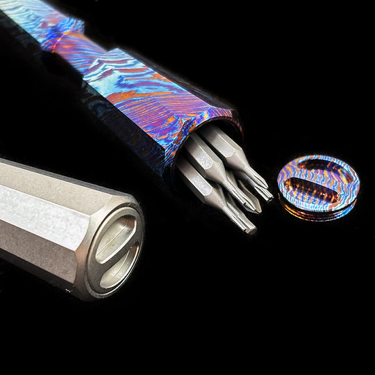 PolyTi – Compact Polygon Bit Driver With Internal Storage For EDC