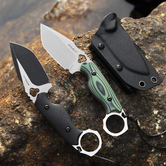 Rock Solid – DC53 Steel Outdoor Camping Fixed Blade EDC Knife