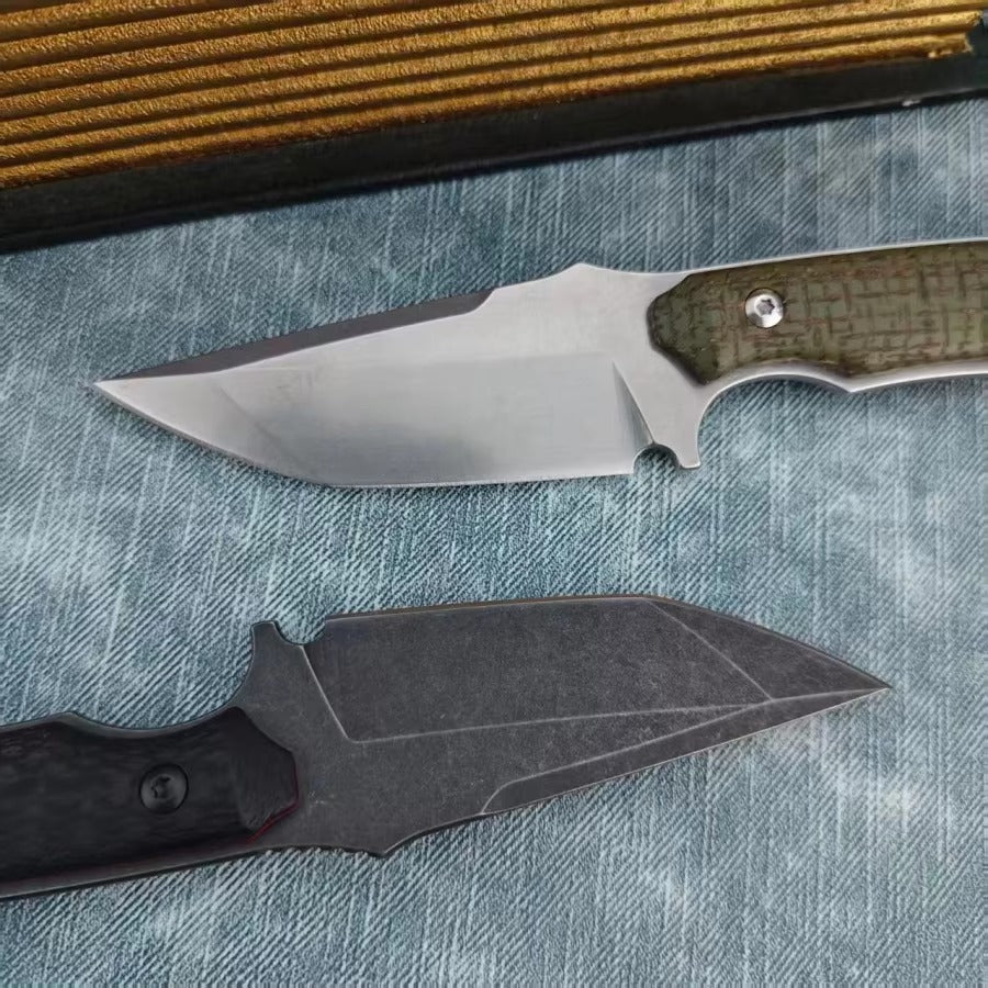 TheDrifter:Compact Outdoor 8Cr13MoV Steel Fixed Blade EDC Knife