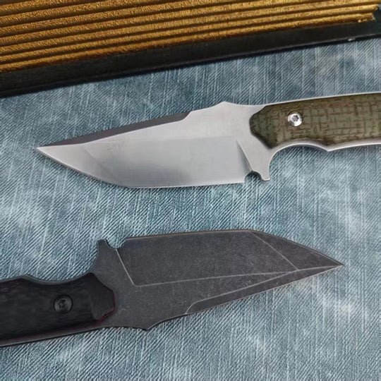 TheDrifter:Compact Outdoor 8Cr13MoV Steel Fixed Blade EDC Knife