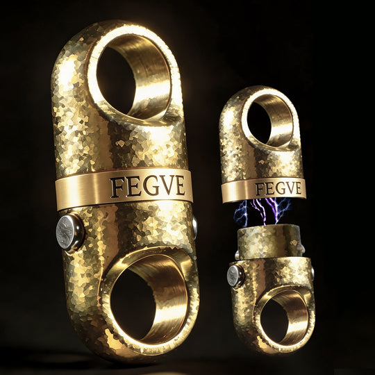 Star-to-Orbit Attraction:Titanium Spin & Pull Keychain Clip Rotatable Quick-Release Buckle