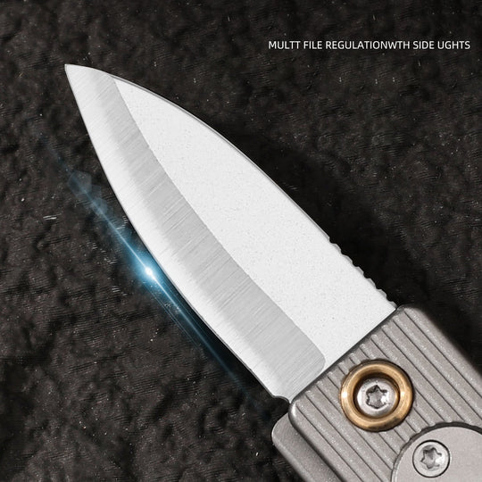 NanoTi | Precision D2 Steel EDC Keychain Utility Knife