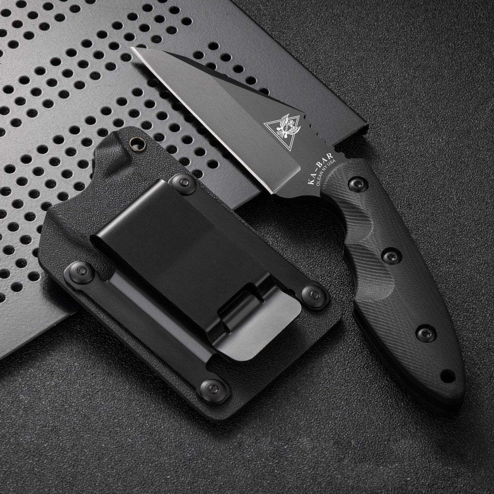 The SlantEdge:5Cr13 Steel Survival Fixed Blade Pocket Knife