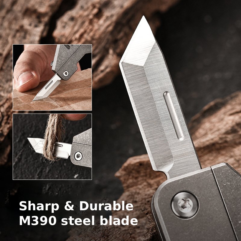 The Pulse:Titanium Multi-Function EDC Folding Knife Pliers