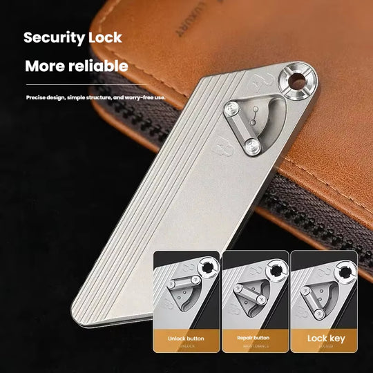 TiFlex EDC Utility Knife – One-Handed, Quick-Change Blade, Playful & Portable
