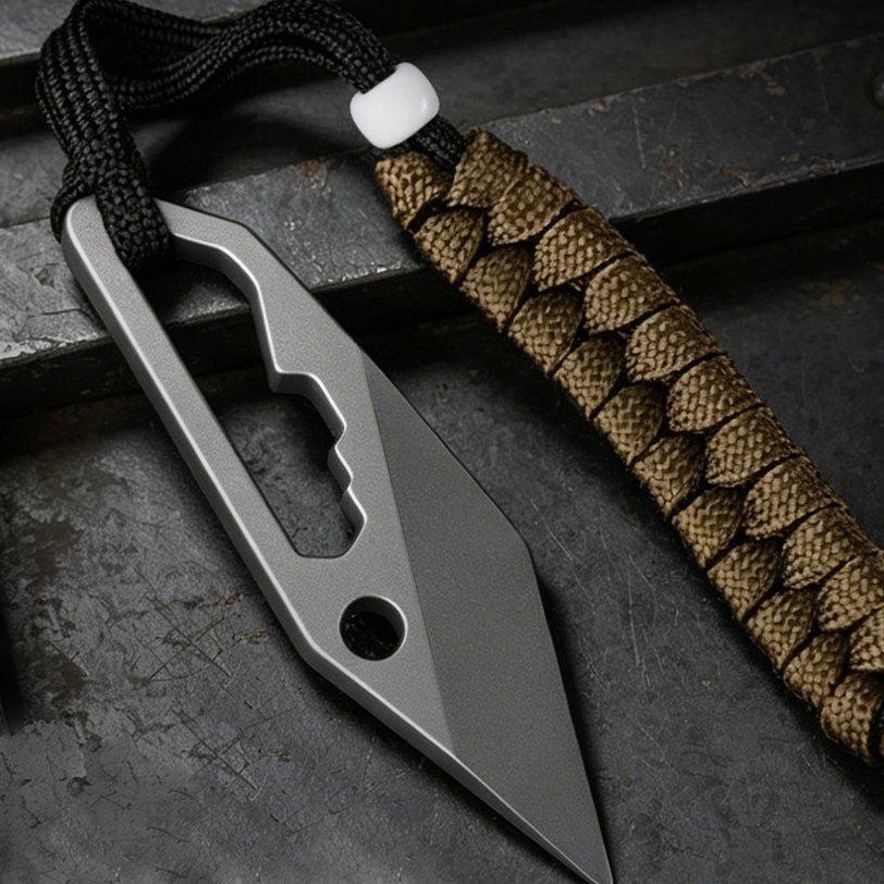 The Titan Fang:TC4 Titanium EDC Pry Bar & Screwdriver